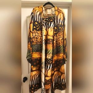 NWOT Sassy Jones Sample Sale Zanzibar Duster and Palazzo Pants Set size Medium